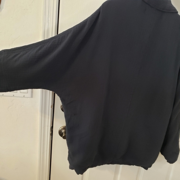 Free People Cotton Blazer size Small - Picture 4 of 9